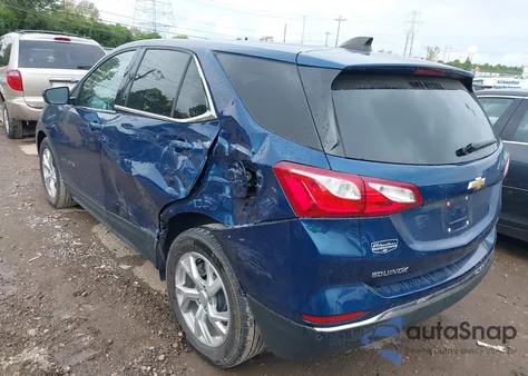 2020 Chevrolet Equinox Fwd Lt 1.5L Turbo из США, поврежденный, VIN 3GNAXKEV8LL332766